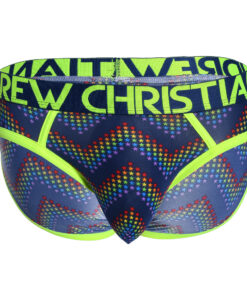Andrew Christian Almost Naked PRIDE ELECTRO STAR BRIEF
