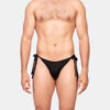 Tie-Me-kNOT Brief â€“ Bold, Black, Confident Style