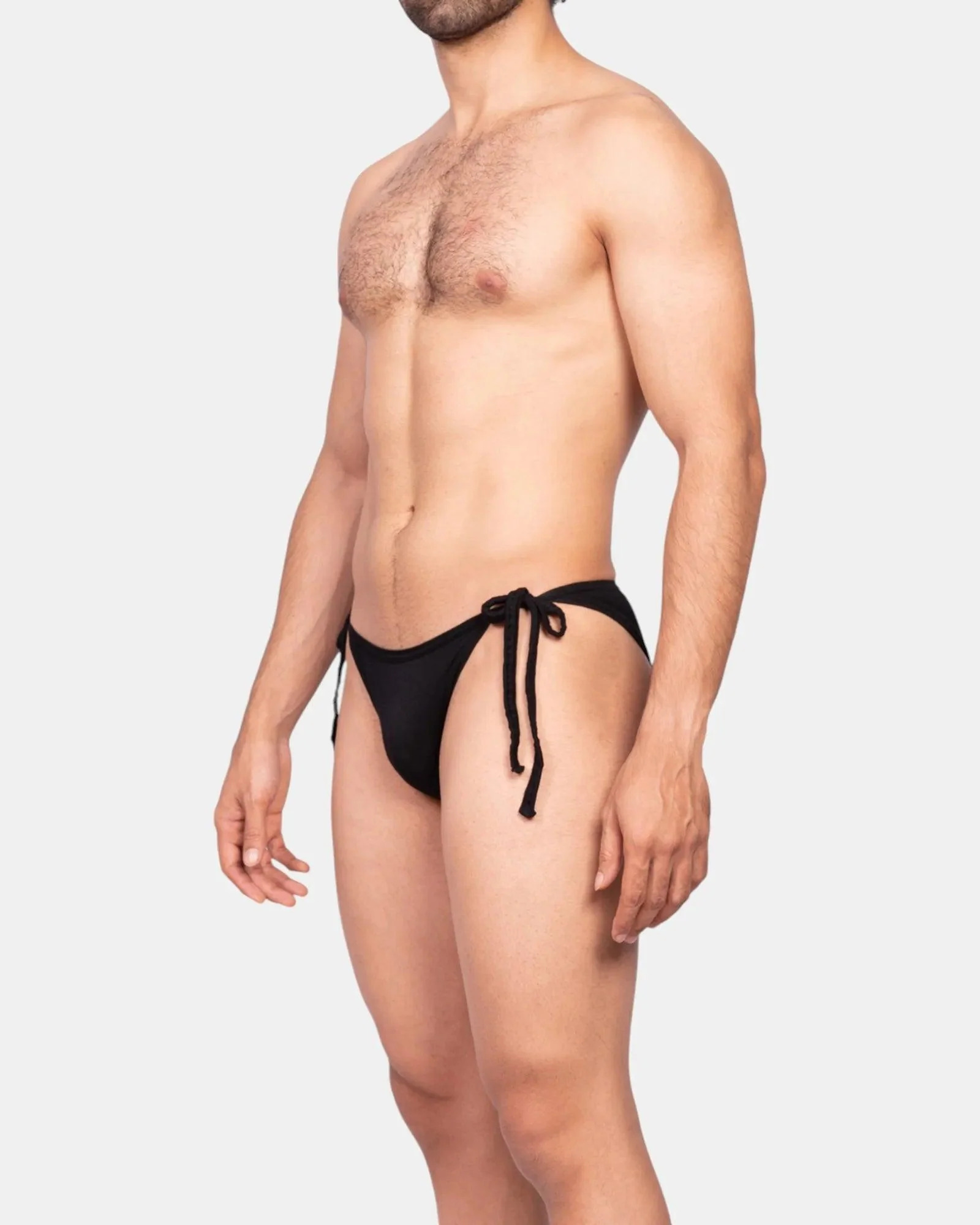 Tie-Me-kNOT Brief – Bold, Black, Confident Style - Image 5